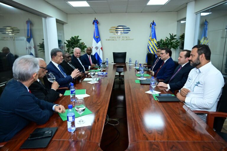 Leonel Fernández recibe comisión del Gobierno dominicano