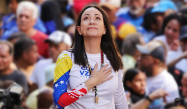 María Corina Machado felicita a Ito Bisonó por su designación como canciller dominicano María Corina Machado felicita a Ito Bisonó por su designación como canciller dominicano