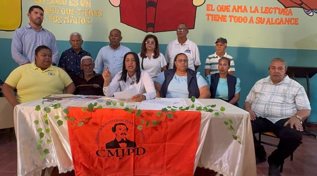 Corriente Magisterial Juan Pablo Duarte exige respeto a la institucionalidad de la ADP-Mao Corriente Magisterial Juan Pablo Duarte exige respeto a la institucionalidad de la ADP-Mao