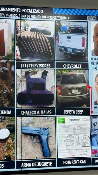 Policía Nacional recupera 21 televisores robados en Bayaguana y apresa a dos presuntos implicados Policía Nacional recupera 21 televisores robados en Bayaguana y apresa a dos presuntos implicados
