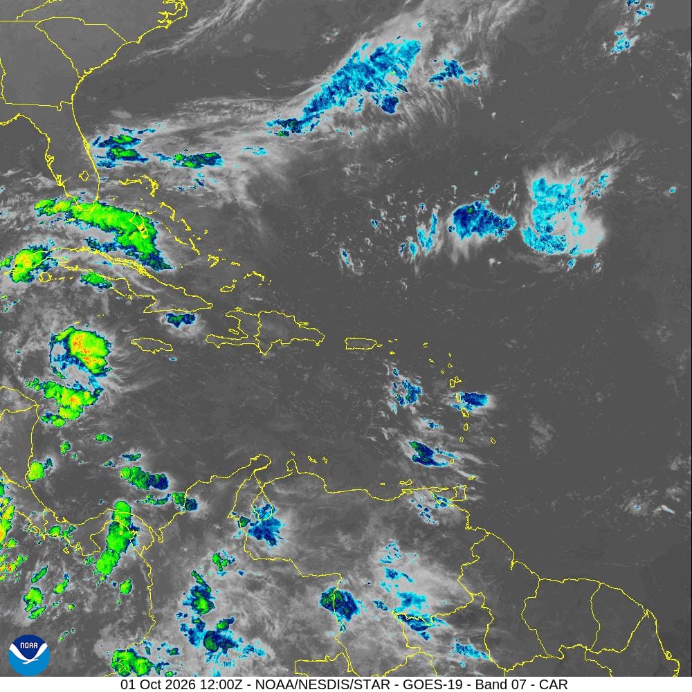 Indomet pronostica una mañana soleada y aguaceros locales durante la tarde de este jueves Indomet pronostica una mañana soleada y aguaceros locales durante la tarde de este jueves