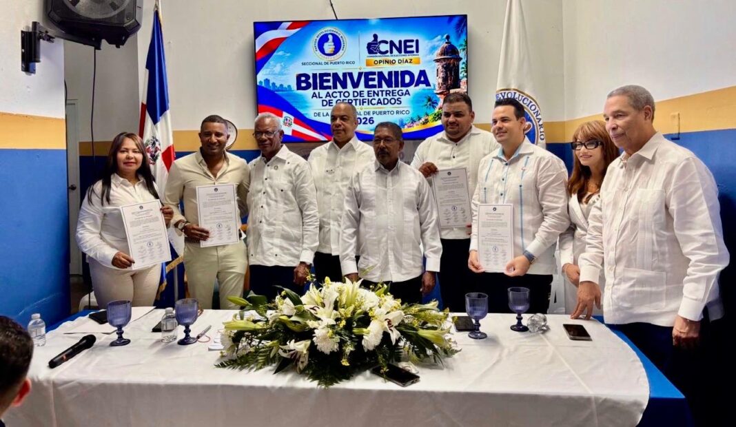 PRM en Puerto Rico certifica a su Dirección Política y anuncia juramentación de un consejo de 61 dirigentes PRM en Puerto Rico certifica a su Dirección Política y anuncia juramentación de un consejo de 61 dirigentes
